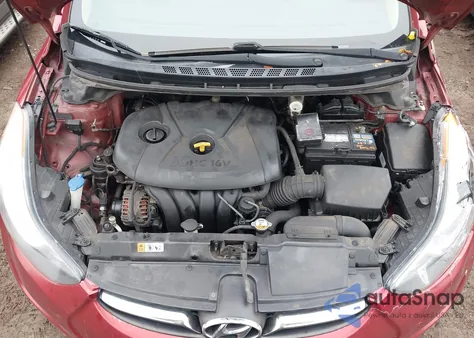 2013 Hyundai Elantra Limited z USA, uszkodzony, nr VIN 5NPDH4AE0DH201160